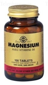 Compément alimentaire magnésium avec vitamine B6 - 100 comprimés