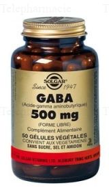 GABA 500 mg - 50 g&eacute;lules