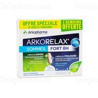 ARKOPHARMA Arkorelax sommeil fort 8h boite de 30 comprimés