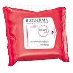 BIODERMA Créaline H2O lingettes dermatologiques Paquet de 25 lingettes