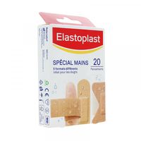 ELASTOPLAST Sp&eacute;cial Mains - Pansements x 20