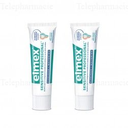 Sensitive Professional Blancheur - Lot de 2 tubes de 75 ml