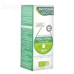PHYTOSUNAROMS Huile essentielle de Thym à Thymol Bio flacon 10 ml
