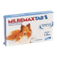 MILBEMAXTab Chien boite de 2 comprim&eacute;s