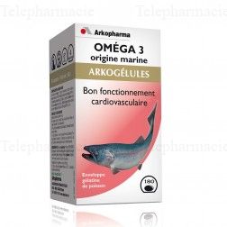 OMEGA-3 ARKOGELUL MARINE CAPS 