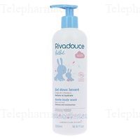 RIVADOUCE Gel lavant b&eacute;b&eacute; bio 500ml