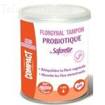 SAFORELLE Florgynal tampons probiotique avec applicateur mini x 9