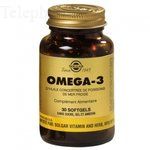 SOLGAR Omega-3 flacon de 30 capsules
