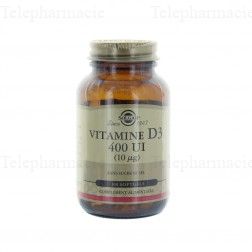 SOLGAR Vitamine D3 100 gélules