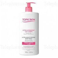 TOPICREM Ultra-hydratant gel douche flacon pompe 1L